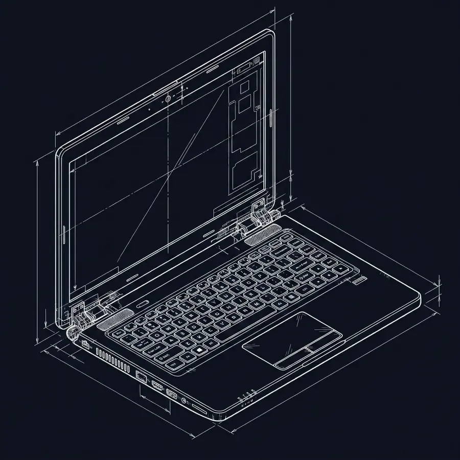 Ordinateur portable professionnel repris par Destock Info